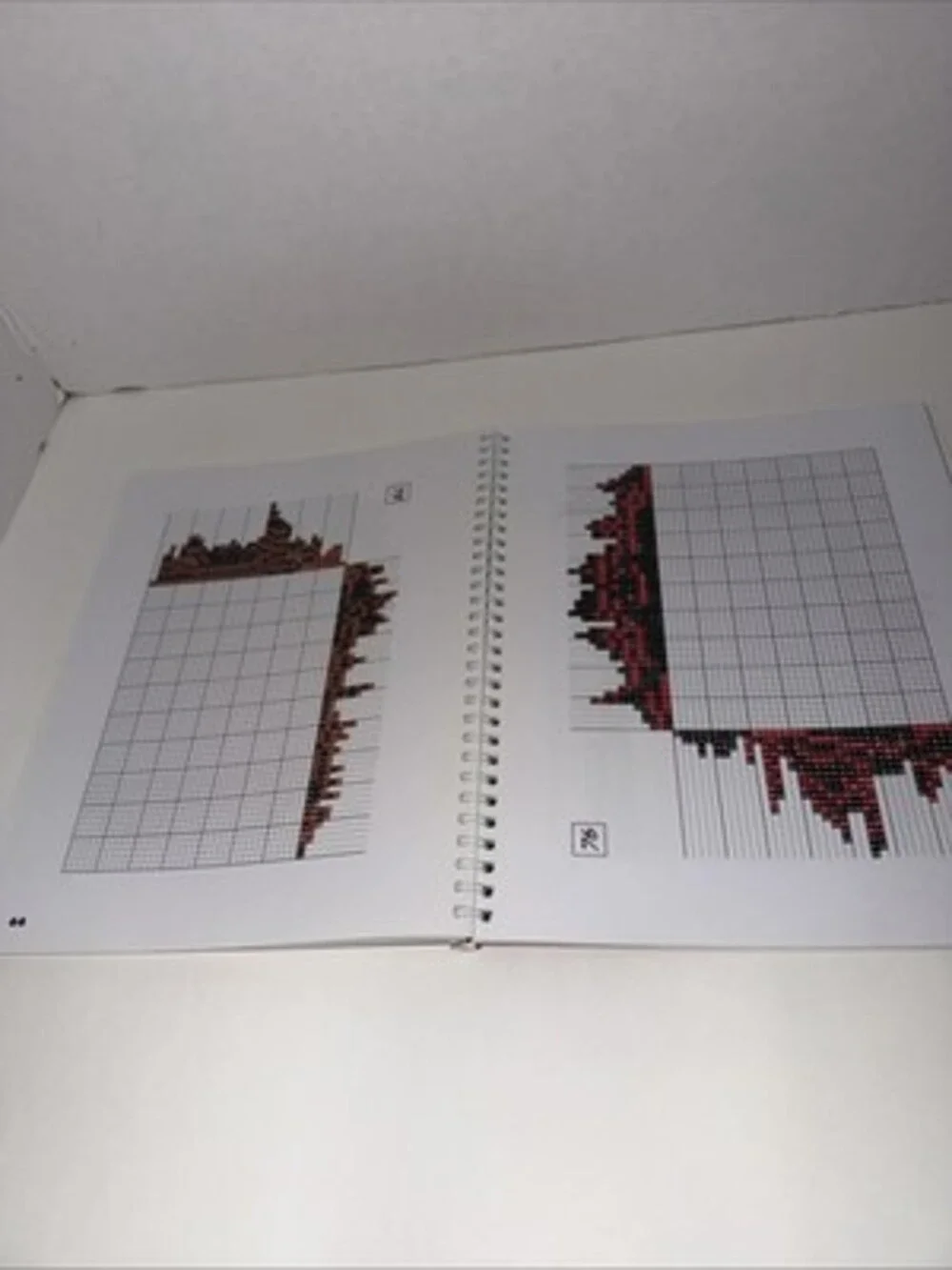 Rare TWO-COLOR PAINT-DOKU By Conceptis Puzzles (the First 2 Puzzles Are Done)